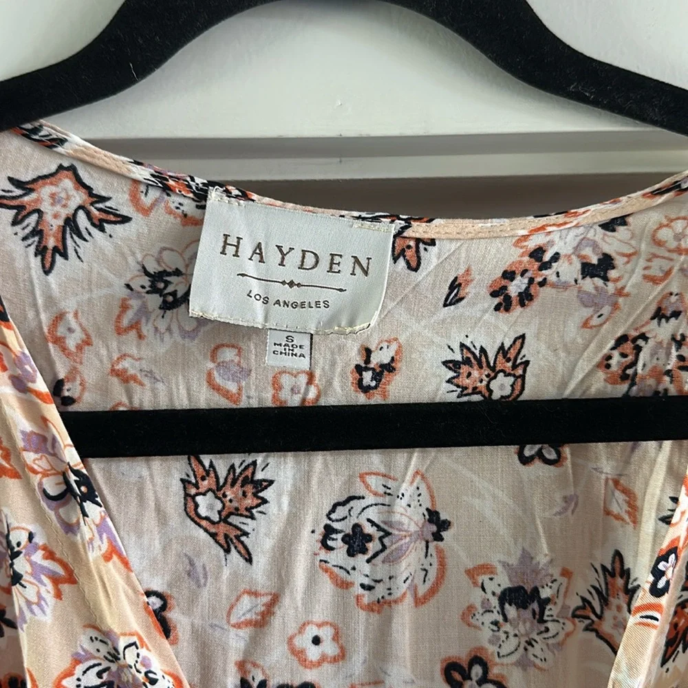 Hayden Floral Wrap Dress with ruffles! - Picture 8 of 16